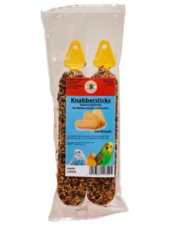 Rosenlöcher Wellensittich & Exoten Sticks Bisquit 150g