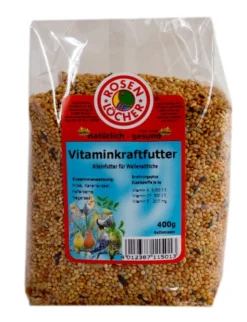 Rosenlöcher Wellensittich Vitaminkraftfutter 400g