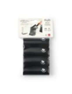 Rotho MyPet Set Hygienebeutel BIALA schwarz 18x11x3 cm