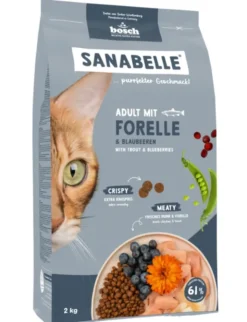 Sanabelle Adult Forelle & Blaubeeren 2kg
