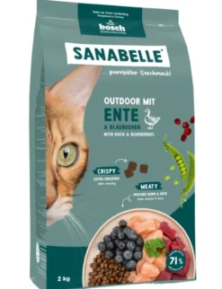 Sanabelle Outdoor Ente & Blaubeeren 2kg