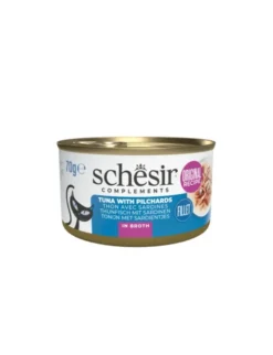 Schesir Complements in Brühe Thunfisch & Sardinen 70g
