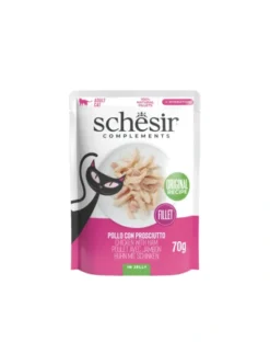 Schesir Complements in Jelly Huhn & Schinken 70g