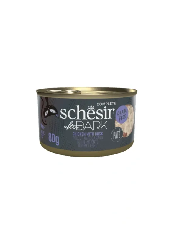 Schesir Complete After Dark Paté Huhn & Ente 80g