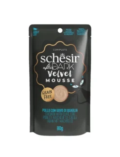 Schesir Complete After Dark Velvet Mousse Huhn & Ei 80g