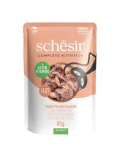 Schesir Complete Nutrition in Jelly Thunfisch + Lachs 85g