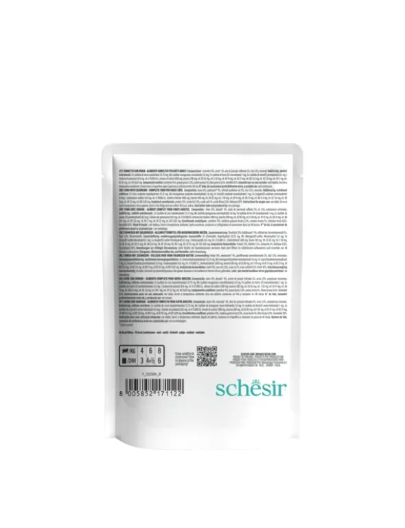 Schesir Complete Nutrition in Jelly Thunfisch + Goldbrasse 85g
