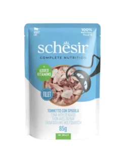 Schesir Complete Nutrition in Jelly Thunfisch + Wolfsbarsch 85g
