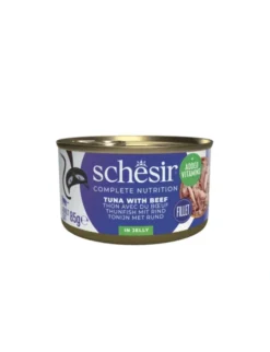Schesir Complete Nutrition in Jelly Thunfisch + Rind 85g
