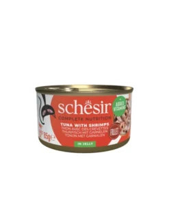 Schesir Complete Nutrition in Jelly Thunfisch + Garnelen 85g