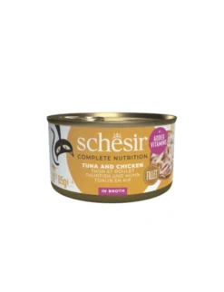 Schesir Complete Nutrition in Brühe Thunfisch & Huhn 85g