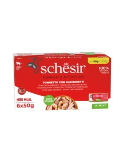 Schesir in Jelly Multipack Thunfisch & Garnelen 300g