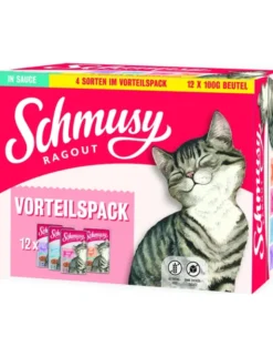 SCHMUSY Ragout in Sauce Huhn, Rind, Lachs, Ente 1,2kg
