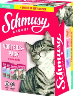 SCHMUSY Ragout in Sauce Huhn, Rind, Lachs, Ente 1,2kg