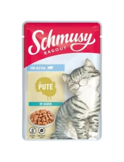 SCHMUSY Ragout in Sauce Kitten Pute 100g