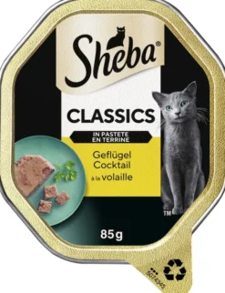 Sheba CLASSICS in Pastete Geflügel Cocktail 85g