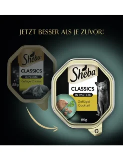 Sheba CLASSICS in Pastete Geflügel Cocktail 85g