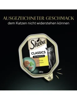 Sheba CLASSICS in Pastete mit Ente und Huhn 85g