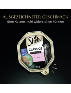 Sheba CLASSICS in Pastete mit Lachs 85g