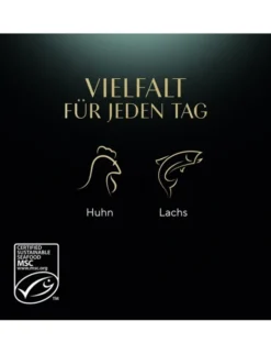 Sheba Creamy Snacks mit Lachs, mit Huhn 108g