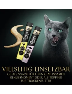 Sheba Creamy Snacks mit Lachs, mit Huhn 108g