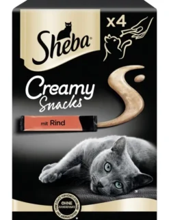Sheba Creamy Snacks mit Rind 48g