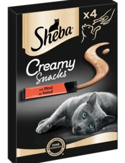 Sheba Creamy Snacks mit Rind 48g