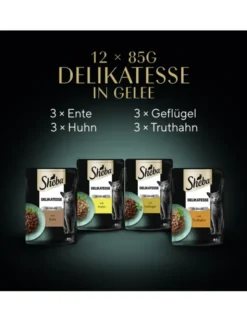Sheba Delikatesse in Gelee Geflügel Variation 1kg