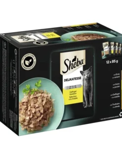 Sheba Delikatesse in Gelee Geflügel Variation 1kg