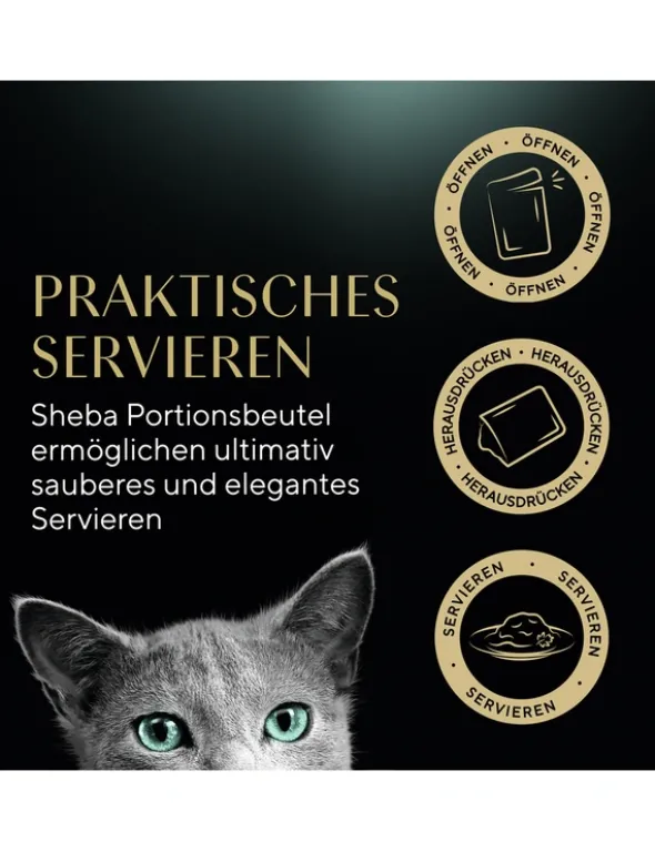 Sheba Delikatesse in Gelee Geflügel Variation 1kg