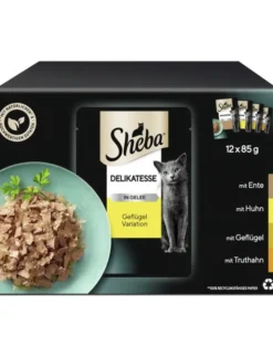 Sheba Delikatesse in Gelee Geflügel Variation 1kg