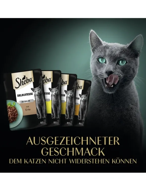 Sheba Delikatesse in Gelee Geflügel Variation 1kg