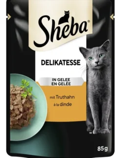Sheba Delikatesse in Gelee mit Truthahn 85g