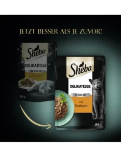 Sheba Delikatesse in Gelee mit Truthahn 85g