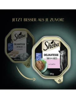 Sheba Delikatesse in Gelee mit Lachs 85g