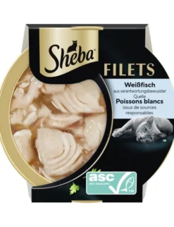 Sheba Filets Weißfisch 60g