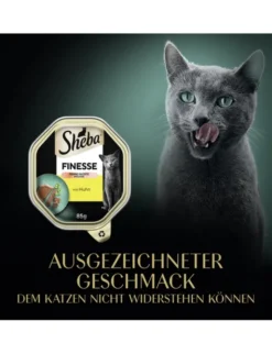 Sheba Finesse Feine Pastete mit Huhn 85g