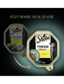 Sheba Finesse Feine Pastete mit Huhn 85g