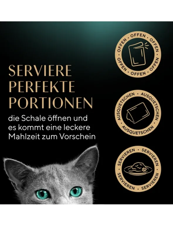 Sheba Fresh Cuisine mit Rind, mit Weißfisch, mit Hühnerleber 300g