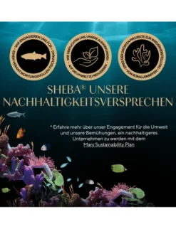 Sheba Fresh Cuisine mit Thunfisch, mit Lachs, mit Weißfisch 300g