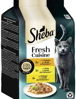 Sheba Fresh Cuisine mit Truthahn, mit Huhn, mit Geflügel 300g