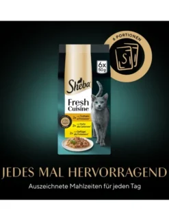 Sheba Fresh Cuisine mit Truthahn, mit Huhn, mit Geflügel 300g