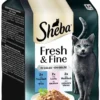 Sheba Fresh&Fine in Gelee mit Thunfisch, mit Lachs, mit Weißfisch 300g