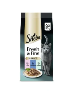 Sheba Fresh & Fine in Sauce mit Lachs, mit Thunfisch, mit Forelle 300g