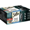 Sheba Fresh & Fine in Sauce Multipack mit Kabeljau, mit Lachs, mit Thunfisch 2,5kg
