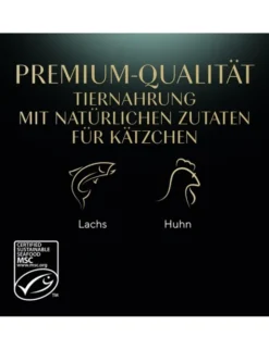Sheba Kitten Feine Vielfalt in Sauce mit Lachs, mit Huhn 1kg