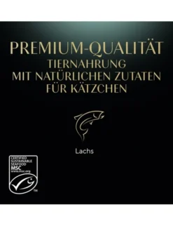 Sheba Kitten in Sauce mit Lachs 85g