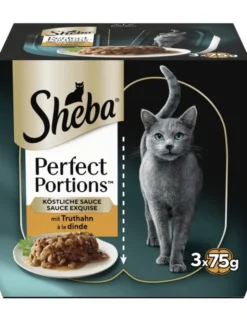 Sheba Perfect Portions mit Truthahn 225g
