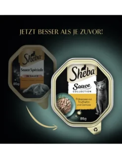 Sheba Sauce Collection Frikassee mit Truthahn und Gemüse 85g