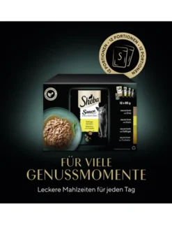 Sheba Sauce Collection Geflügel Variation mit Ente, mit Huhn, mit Geflügel, mit Truthahn 1kg